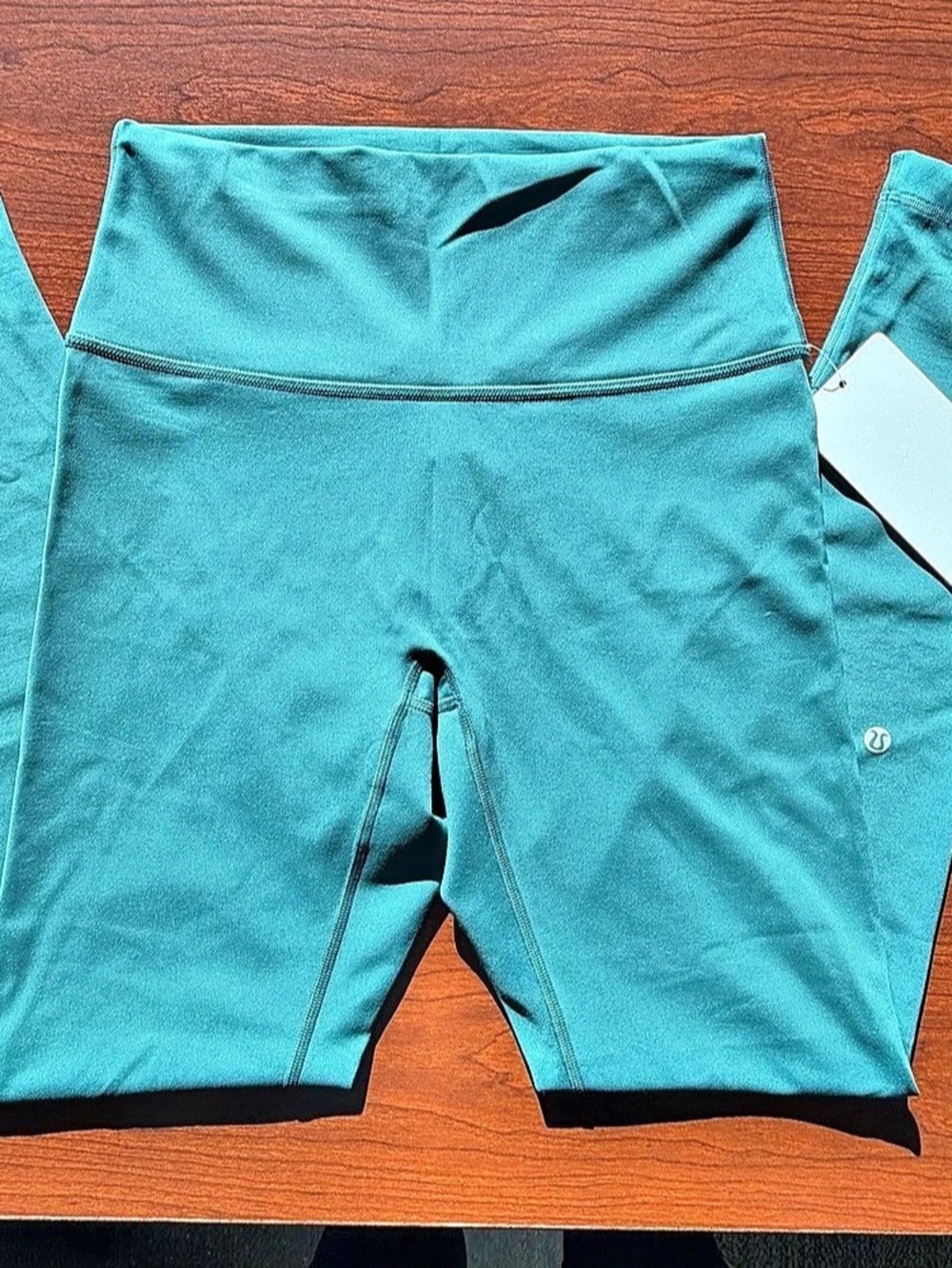 lululemon Wunder Train No Line High-Rise Tight 28" Teal Blue Size 8